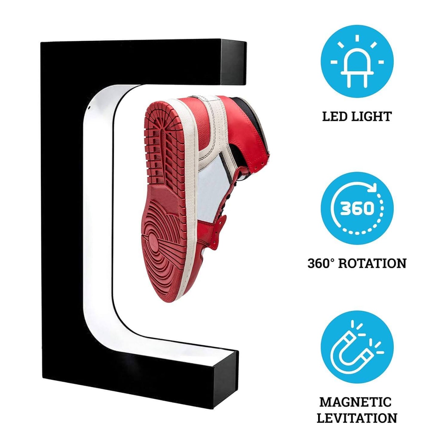 X Float Magnetic sneaker display