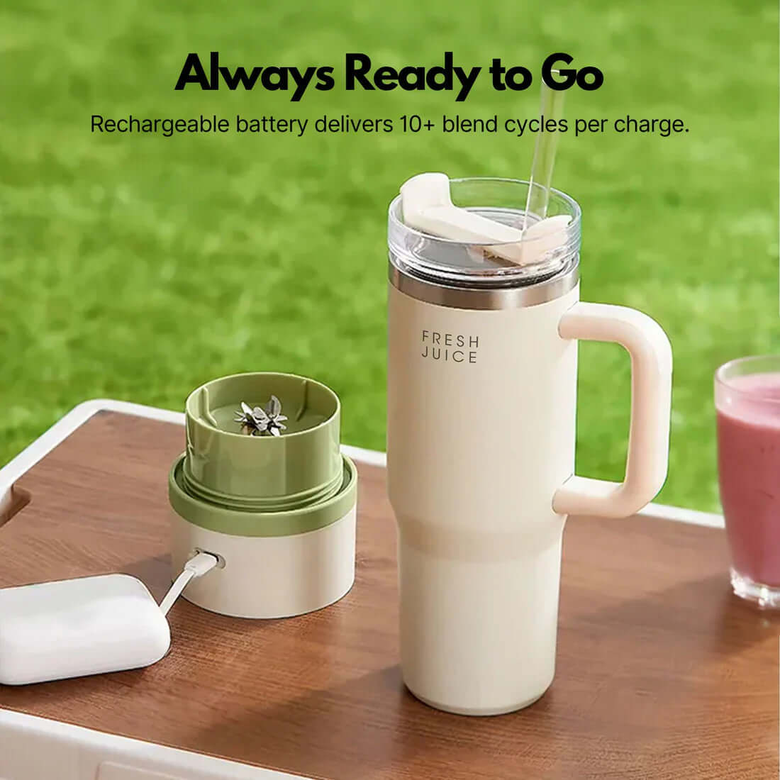 Fresh Juice TumblerBlend™ Portable Blender