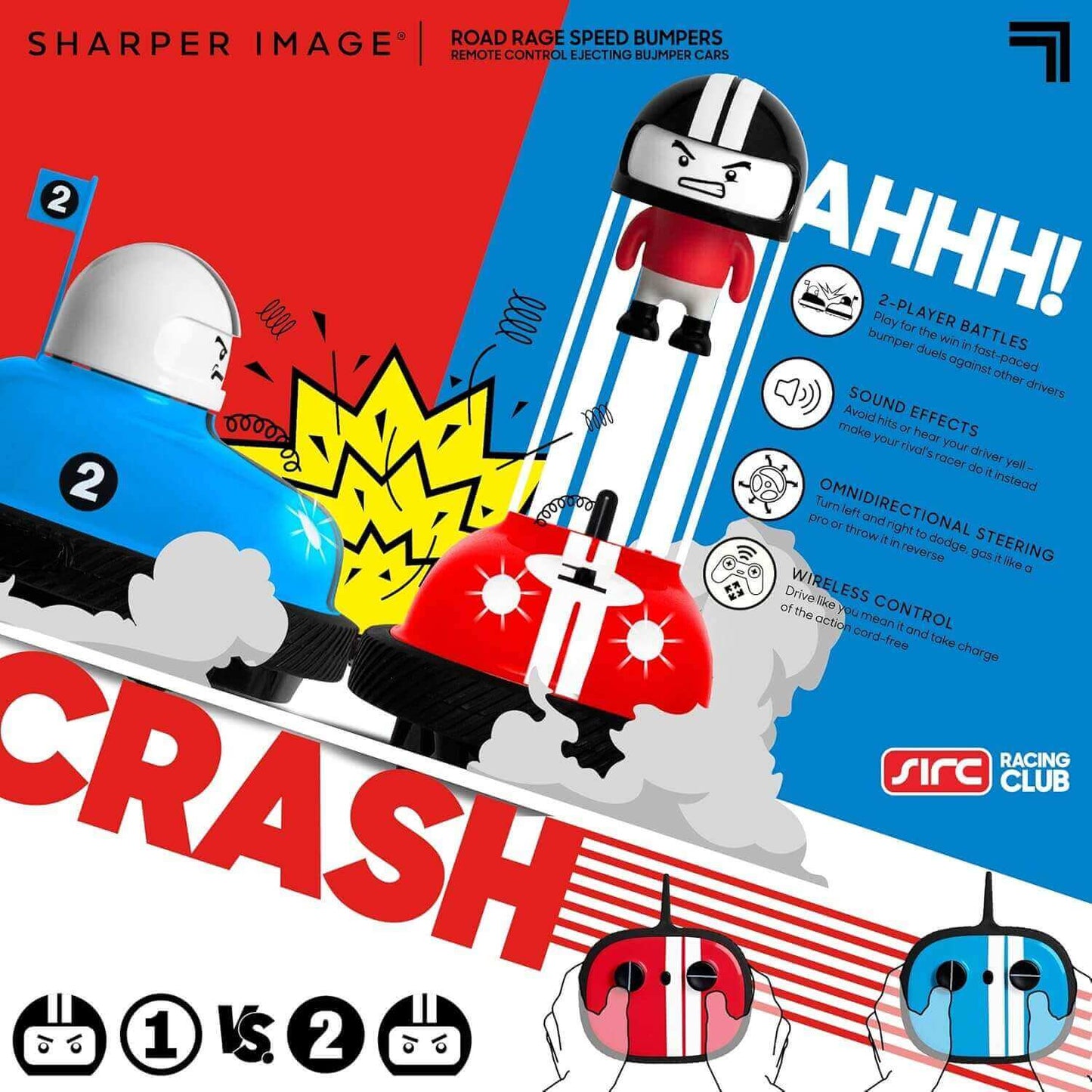 SHARPER IMAGE RC BUMPER CAR