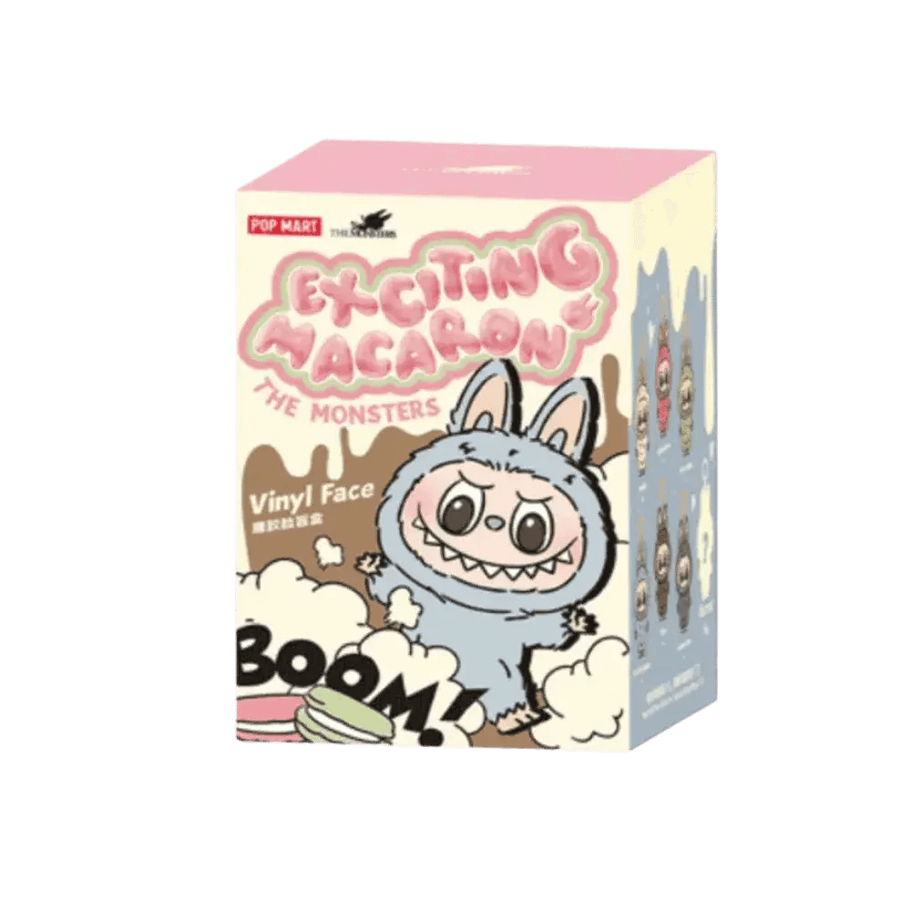 Pop Mart Labubu The Monsters Tasty Macarons Vinyl Face Sealed Case Pack of 1