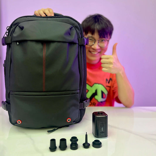 AirSeal Pro – Vacuum Compression Travel Backpack